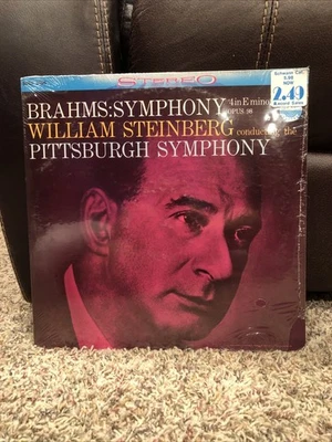 BRAHMS 4 In E Minor OPUS 98 William Steinberg Pittsburg SEALED NEW OG Vinyl LP - Image 1 of 4