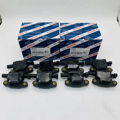 8Pcs Bosch Ignition Coil UF413 For Chevy Silverado 1500 GMC 5.3L 6.0L 6.2L 6.2L Foto 1 de 4