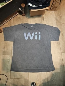 Offizielles Nintendo Wii Logo T-Shirt Grau Xl Größe - Bild 1 von 11