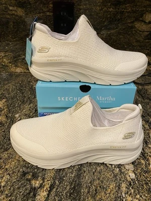 NEW Womens Skechers D'lux Walker Eclipse Martha Stewart Sneakers shoes, size 9 - Image 1 of 4