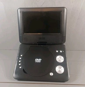 ONN 7" Portable DVD Player Swivel Black (ONA16AV008) Tested Works - Picture 1 of 7