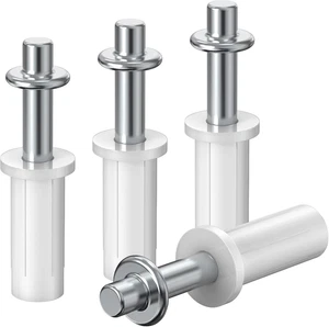 Bifold Door Hardware, Mellbree 4-Pack Bifold Closet Door Hardware Repair Part Bi - Picture 1 of 12