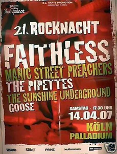 21. Rocknacht Köln 2007 Veranstaltungsposter  A1 - Picture 1 of 1