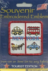 New York City Souvenir Tourist Patch - Bild 1 von 1