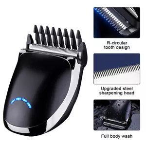 Professional Mens Hair Clippers Self Cut Cordless Electric Hair Trimmer Portable - Picture 1 of 16