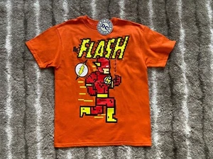 Nueva con etiquetas Camiseta Gráfica Logotipo Naranja DC The Flash Talla Mediana - Imagen 1 de 2