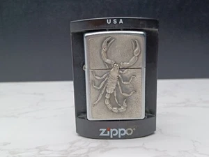 Nice ZIPPO SCORPIO - Petrol Lighter - 2005 - With Box - AG08-1594 - Picture 1 of 24