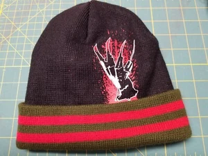 Cappello berretto ragazzo nuovo senza etichette A Nightmare On Elm Street in maglia taglia unica - Foto 1 di 3