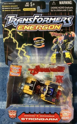 Energon Strongarm Omnicon Sealed MISB MOSC Energon Energon Transformers - Image 1 of 3