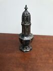 Vintage Gothic Style Silver Plated Sugar Sifter Shaker Dredger Canister 