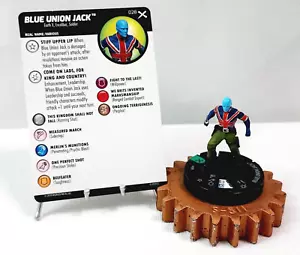Marvel Heroclix EARTH X Uncommon 028 Blue Union Jack w/Card - Picture 1 of 1