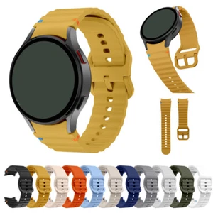 Per Samsung Galaxy Watch 7 Fe 6 5 4 40/44Mm Pro Classic Cinturino In + - Zdjęcie 1 z 29