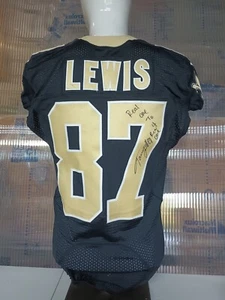 2016 Tommy Lee Lewis Game Worn And Signed New Orleans Saints Jersey Photo... - Picture 1 of 17