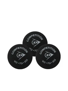 Dunlop Competition Single Yellow Dot Squash balls - Multiple Options - Picture 1 of 1