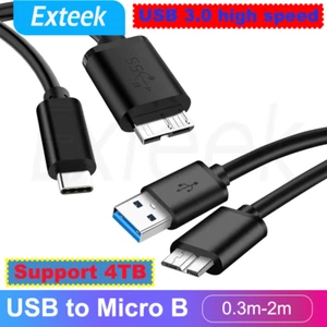 USB3.0 Type C USB 3.1 Male to Micro B USB 3.0 Male External HDD Hard Drive Cable - Picture 1 of 23