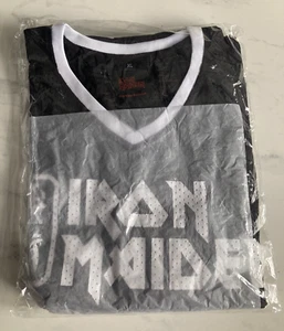 Authentic IRON MAIDEN Original 2024 FUTURE PAST Football Jersey Tour Shirt XL - Picture 1 of 8