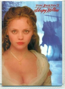 TARJETA PROMOCIONAL - TIM BURTON'S SLEEPY HOLLOW - #P3 - CHRISTINA RICCI - 1999 - TINTAS - Imagen 1 de 2