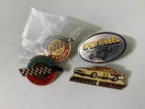 VTG Indy 500 Lapel Pins Goodyear Eagle Racing 1988 & Darrel Waltrip LOT of 4! - Picture 1 of 2