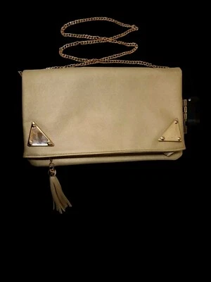 Bolsa/bolsa de couro sintético envelope Sasha New York 11 x 7 bolsa transversal  - Imagem 1 de 4