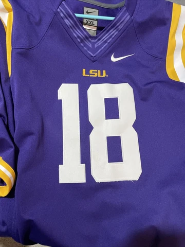 LSU Nike Football Jersey XXL Cover