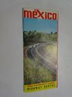 Vintage 1960'S Mexico Travel Brochure Map