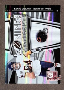 2008 Donruss Elite Zoning Commission Black #ZC-29 Brian Urlacher /400