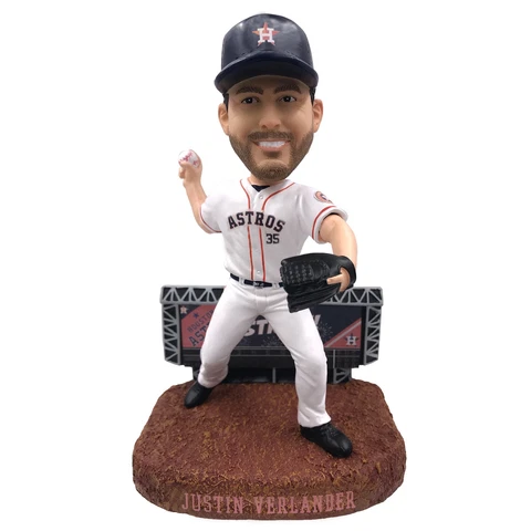 Justin Verlander Houston Astros Scoreboard Special Edition Bobblehead MLB Cover