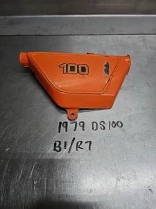 1979 79 SUZUKI DS 100 RIGHT SIDE COVER PANEL - Picture 1 of 5