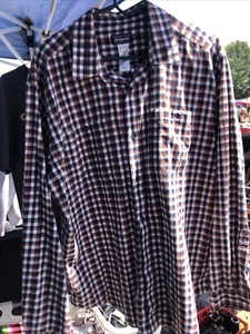 Patagonia Herren Größe Large kariertes Langarmhemd mit Knopfleiste - Bild 1 von 3