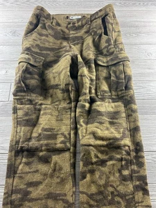 Columbia Gallatin Range Monarch Pass Wool Blend Outfitter Camo Pants Size 36 - Picture 1 of 14