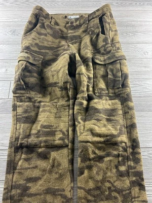 Columbia Gallatin Range Monarch Pass Wool Blend Outfitter Camo Pants Size 36 - Image 1 of 4