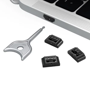 HDMIs Port Blocker Security Blockers Key Lock For Data Safety Dust Barrier - Photo 1/10