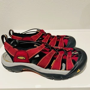 Keen Newport H2 Damen-Wandersandalen US-Größe 9 wasserdicht rot schwarz Outdoor - Bild 1 von 7