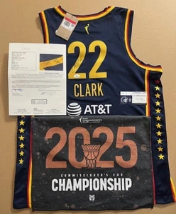 NEW NIKE Autographed Caitlin Clark #22 WNBA Indiana Fever Rookie Jersey JSA LOA - Picture 1 of 5