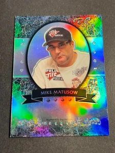 2011 Leaf REFRACTOR POKER PROOF MISSING AUTO & # Mike Matusow - Picture 1 of 2
