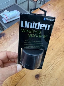 Uniden Mini Portable Speaker - NEW IN BOX L2 - Picture 1 of 5