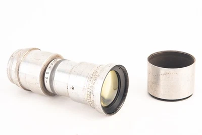 Bell & Howell Eyemax 6'' 152.4mm f/4.5 Type V Cine Lens Unkown Mount AS-IS V23 - Image 1 of 4