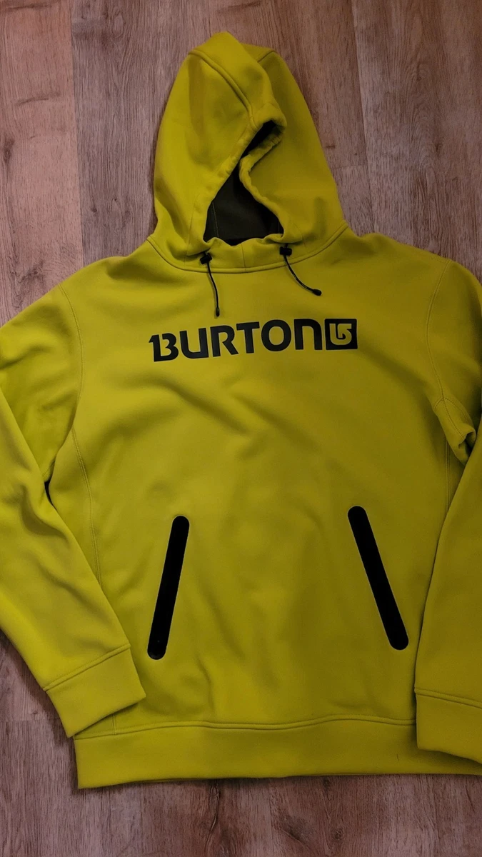 Burton Crown Bonded Pullover Hoodie – DRYRIDE Fleece With DWR Finish For Outdoor & Casual Wear