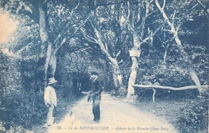 Alte Postkarte VENDEE ILE DE NOIRMOUTIER 38 Abbey de la blanche geschrieben - Bild 1 von 1