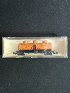 N VINTAGE Life Like S784A 3 Dome Tank Car Shell Oil SCCX 1105  - ME816 - Picture 1 of 3