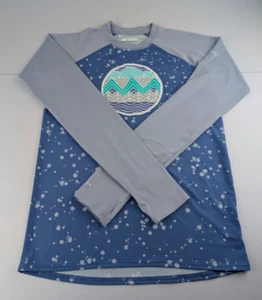 Columbia Sportwear Shirt XL Youth Blue Omni-Shade Sandy Shore Sunguard Top New - Picture 1 of 10
