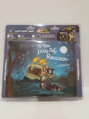 You Silly Little Racoon My Audio Stories Book-NEW - Image 1 of 4