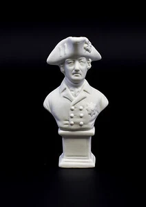 9944283 Kämmer Porcelain Figurine Friedrich II Bust Alter Fritz Bisque H11cm - Picture 1 of 3