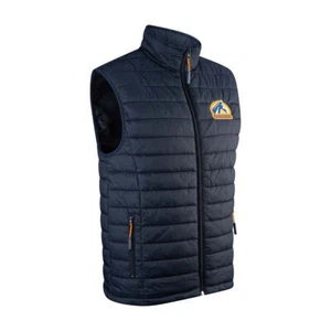 Cavalor Mens Padded Vest Nylon Outer Fabric Zip front closure 2 Front Pockets - Picture 1 of 2