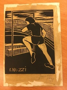Cartoncino autografo di Franco Nuzzi - Picture 1 of 1