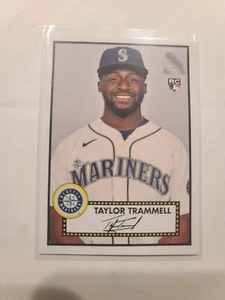 2021 Topps 70th VIP Celebration Platinum Anniversary Taylor Trammell RC "LIMITED - Picture 1 of 3