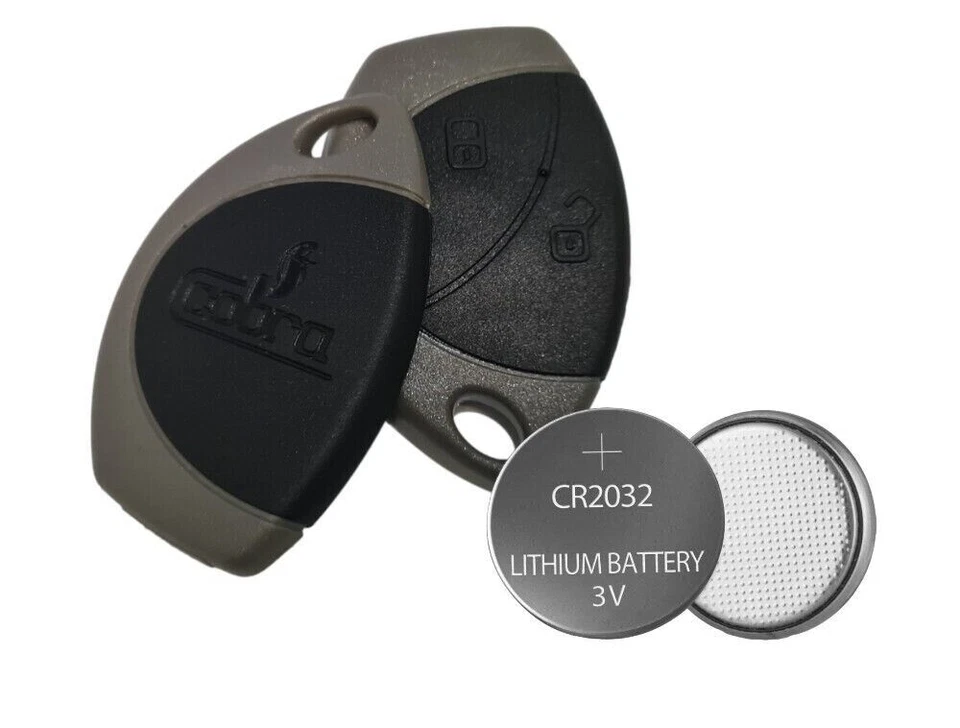 Llavero Mando a Distancia Estuche Vacío Repuesto ABRICASE 2 Botones Cobra y Batería Foto 1 de 1