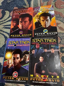 Star Trek New Frontier - 4 paperbacks by Peter David - Imagen 1 de 1