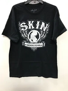 Skin Industries Men's T-Shirt "Hooligan" Black - Picture 1 of 2