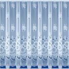 White Lace Window Cheap Net Curtain. Sold By The Metre. In 19 Designs & 11 Drops